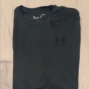 Under Armour Men’s Black Short Sleeve Crew T-Shirt